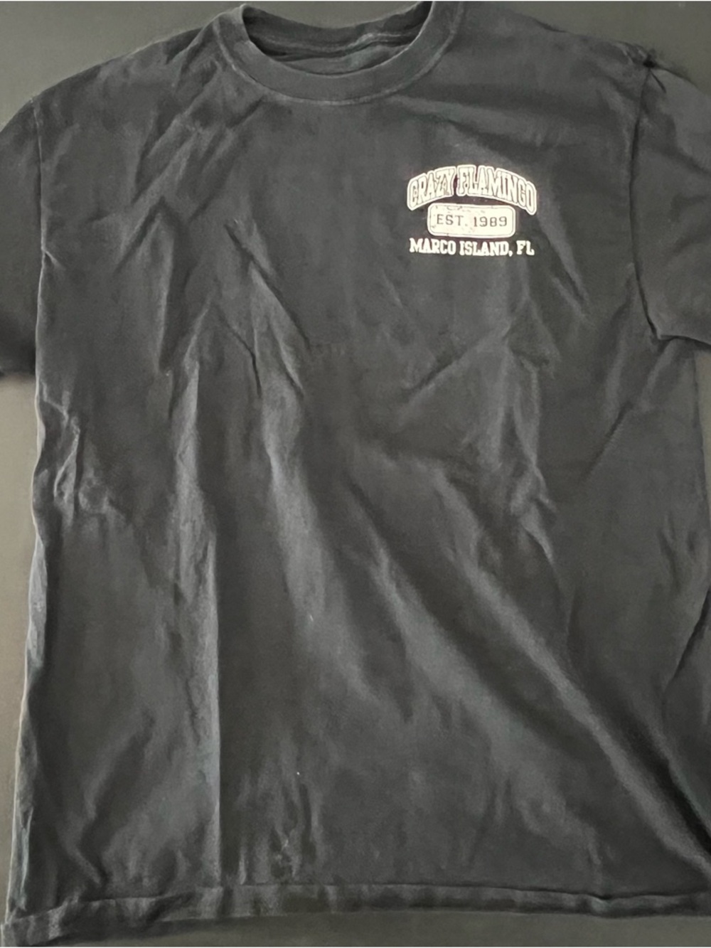 Marco Island Black Men's Short-Sleeve Tee
